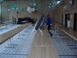 Auf - und Abbau 2009